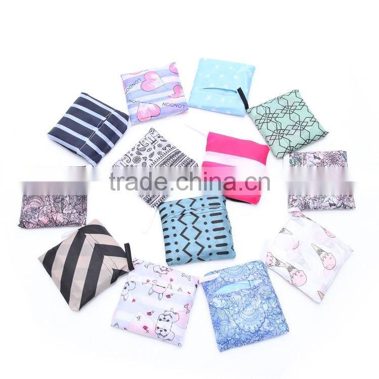 4c heat transfer folding shopping bag