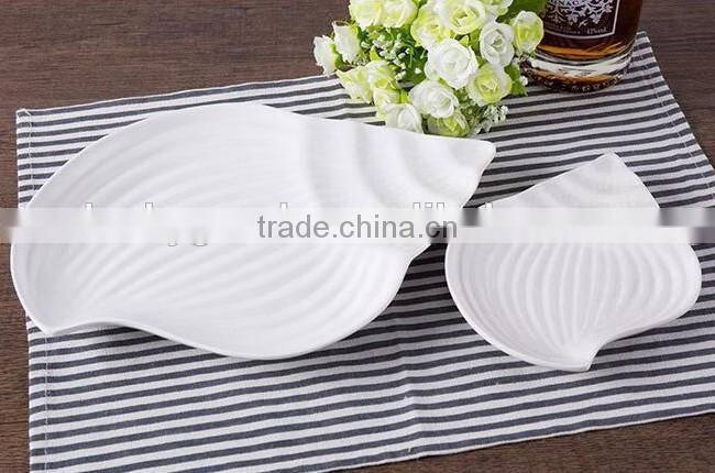 buffet dinner shell shaped plates wholesale