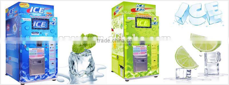 China most popular auto-packing vendor machine for ice/ice vending machine