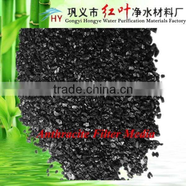 Granular bulk anthracite filter media for sewage water treatment industry