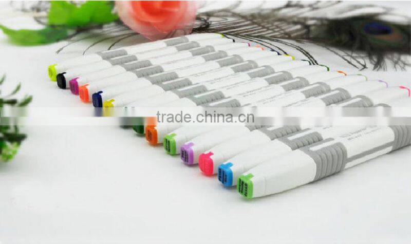 170color office marker pen design marker permanet ink