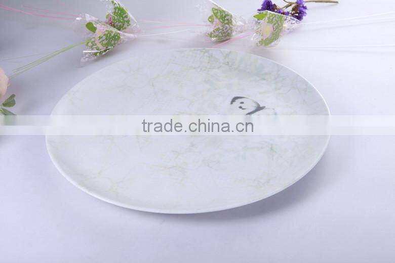 houseware factories melamine plate, dinner plates chip resistant hotel
