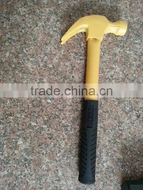 2015 hot sell forging claw hammer steel claw hammer