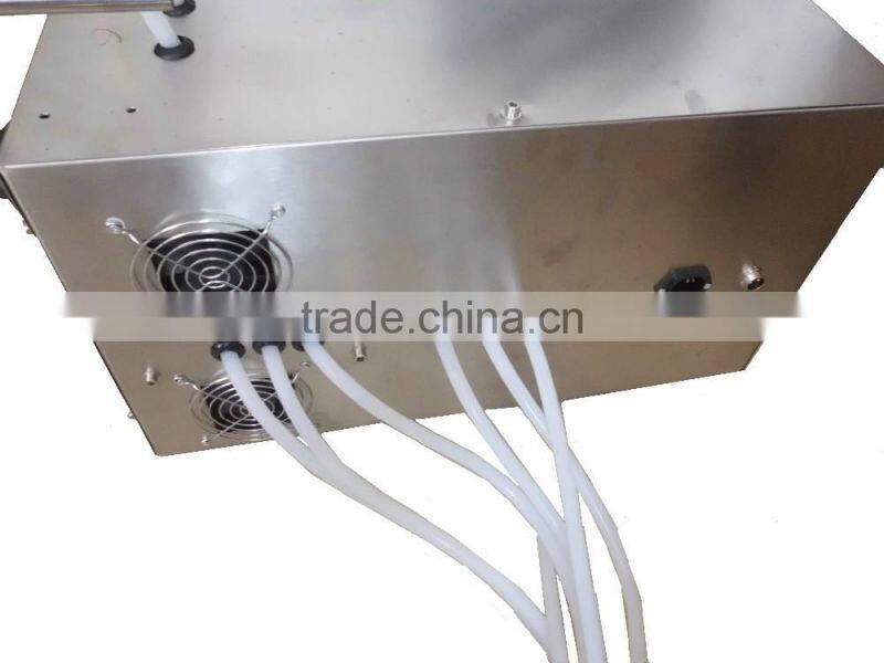 Electric High accuracy Small Dose 2ml 6 nozzles Coconut Oil Filling machine