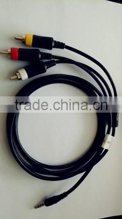 For Xbox360 ONE / xbox360 E console AV cable * black color