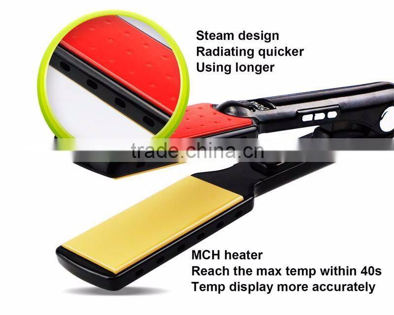 professional mini hair irons hair straightenr comb