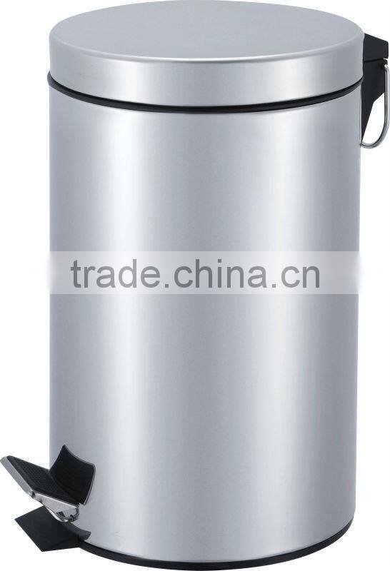 round stainless steel step waste bin 3L/5L/7L/12L/20L/27L/30L/40L