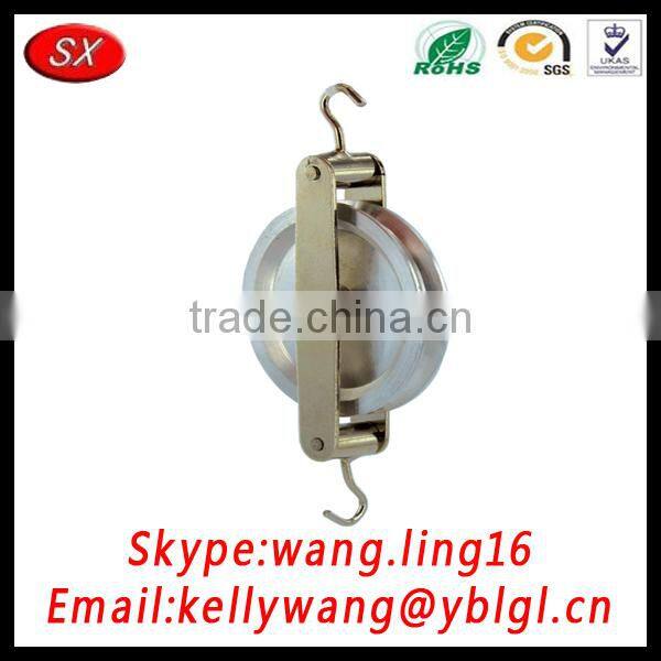 Dongguan Manufacturer OEM Good Quality Single Pulley, Stainless Steel/Plastic Pulley For Mechanical Machinery