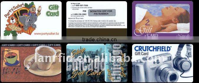 hot selling rfid membership card supply free samples