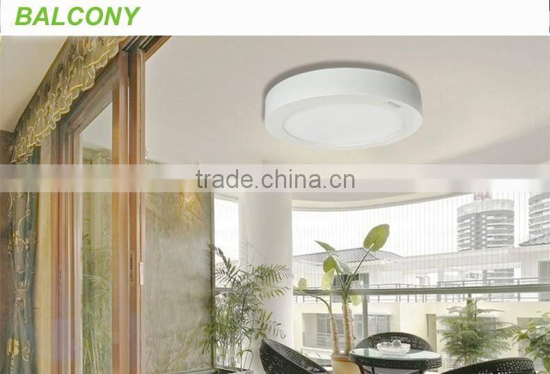86V 265V Round Surface Mounted LED Panel Light 6W 12W 18W 24W 2700K 4200K 6500K