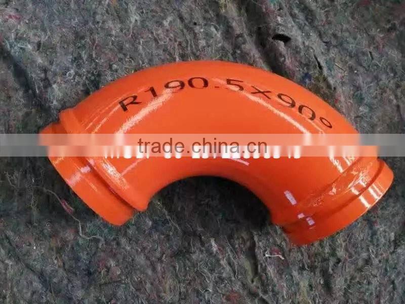 Concrete Pump DN125 Bend Pipe Elbow Used For Sany/Zoomlion/Putzmeister