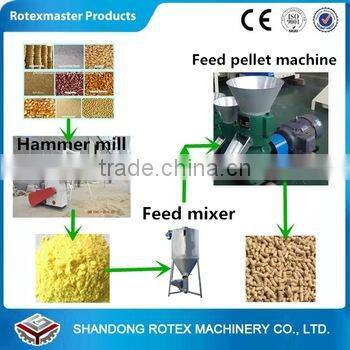 cattle small animal feed pellet machine pellet plant