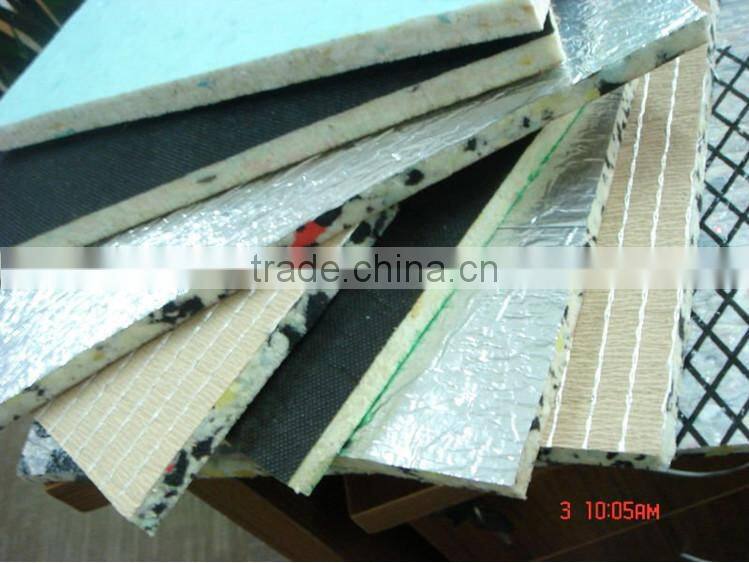 PU FOAM rebonded carpet cushion/pat