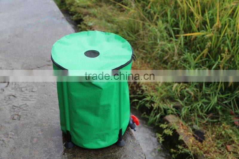 50GALLON/55GALLON/66GALLON Portable Rain Barret outdoor Garden Water Collector Spout