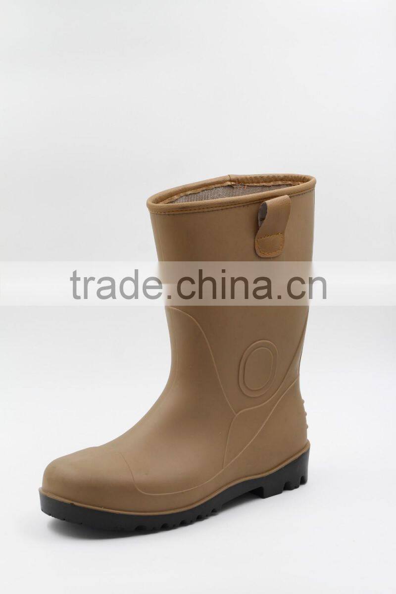 Classical wellington Boots with black yellow ,safety boots,pvc shoes