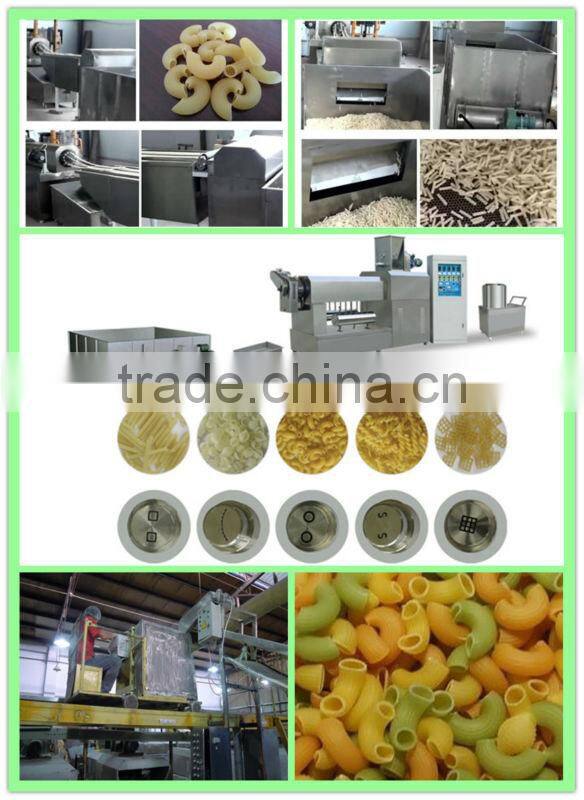 CE approved Macaroni Pasta Production Line/processing line/maker machine