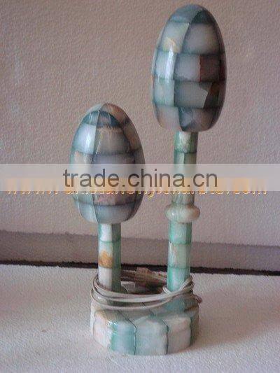 FACTORY PRODUCUNG LATEST DESGINE ONYX LAMPS HANDICRAFTS