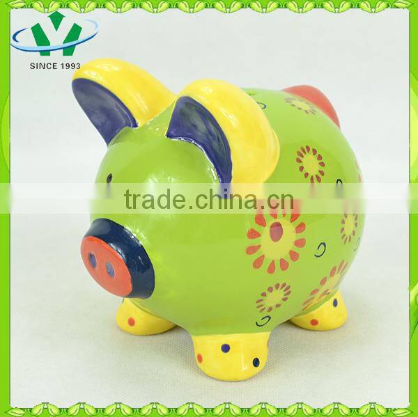 2015 wholesale ceramic piggy banks for kids