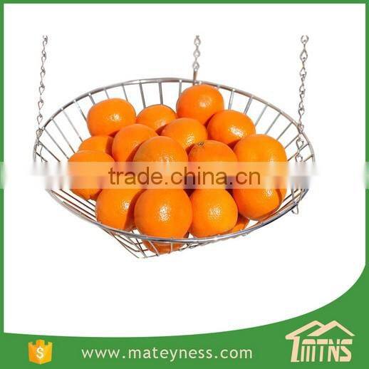 Fruit Vegetable Kitchen Storage 3-Tier Wire Hanging Basket