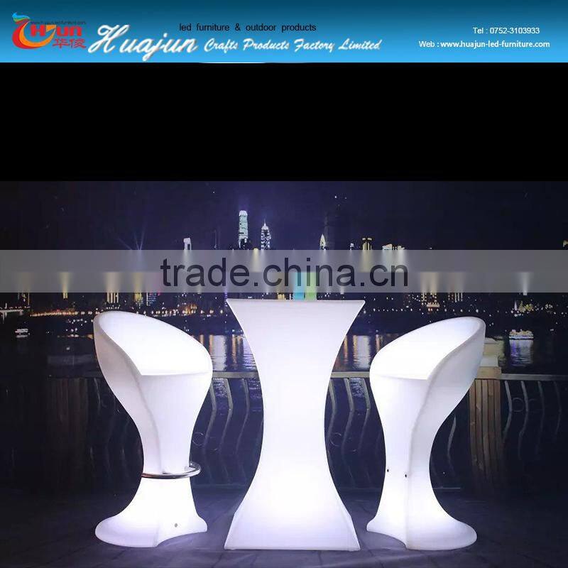 illuminated led cube chair outdoor furniture modern