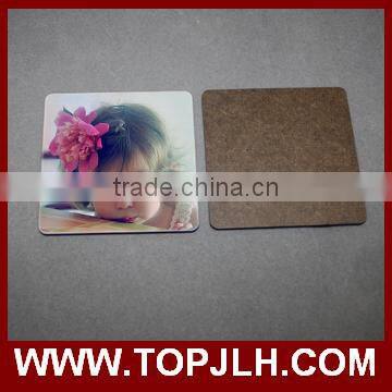 Topjlh 2017 Hot sublimation blank wood coaster holder