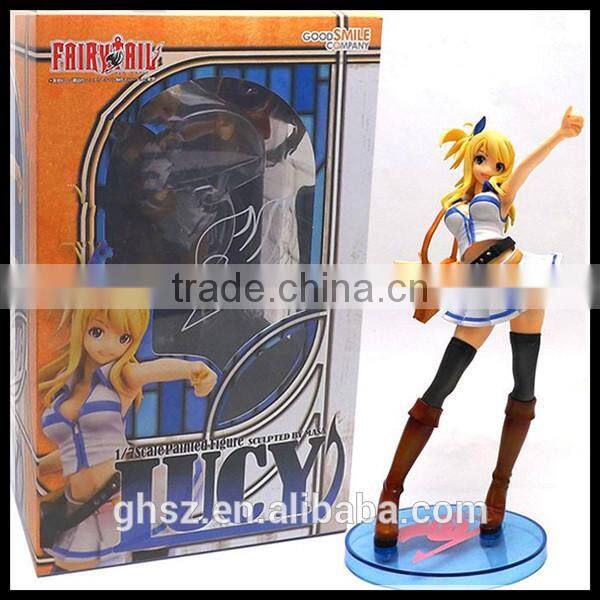Wholesale plastic collection Anime Fairy Tail Lucy Action Figure