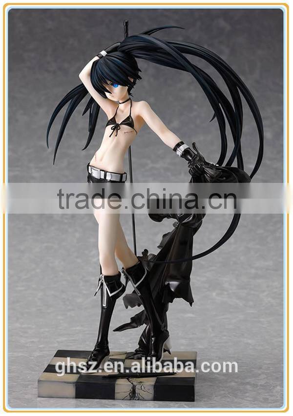 Factory price japanese black rock shooter episode 1anime figure for sale