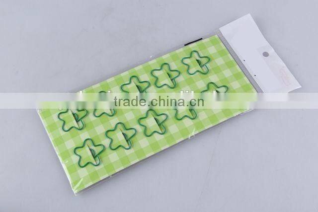 10pc Plum-blossom-shaped paper clip