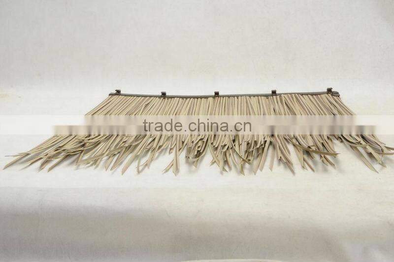 High quality good flexibility synthetic thatch for Decorations_ GreenShip