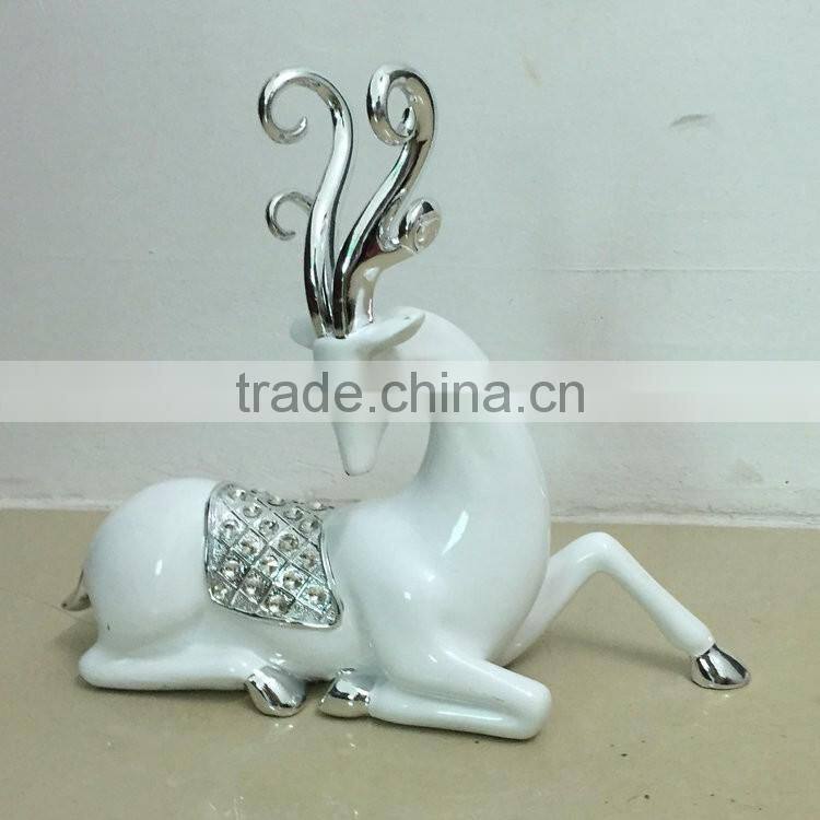 Polyresin deer statue decoration