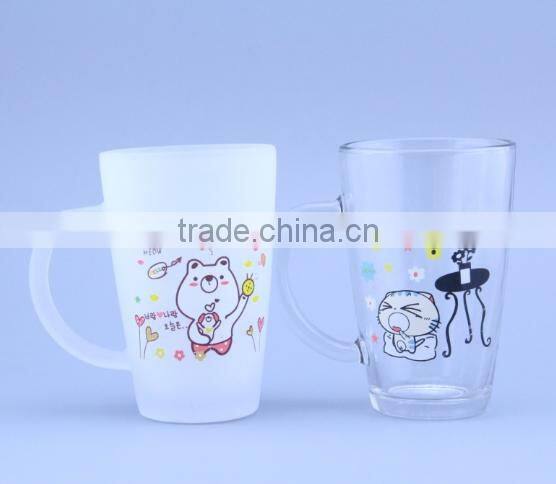 Hot style personalized printing glass beer mug