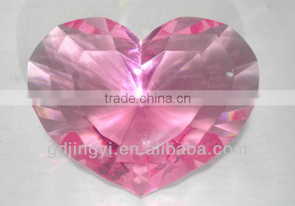 2014 dongguan acrylic decorative heart shaped indian wedding & thanksgiving gift