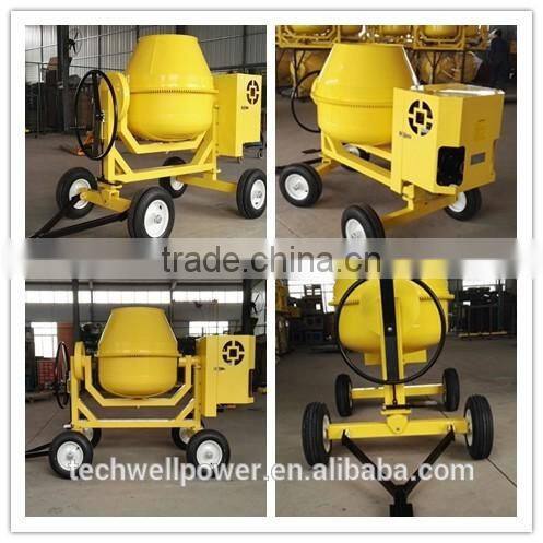 High quality CMH 260L/300L/350L/400L/500L/600L mobile CONCRETE MIXER with diesel or gasoline engine
