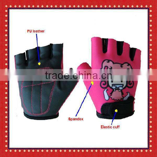 Cut finger bike gloves