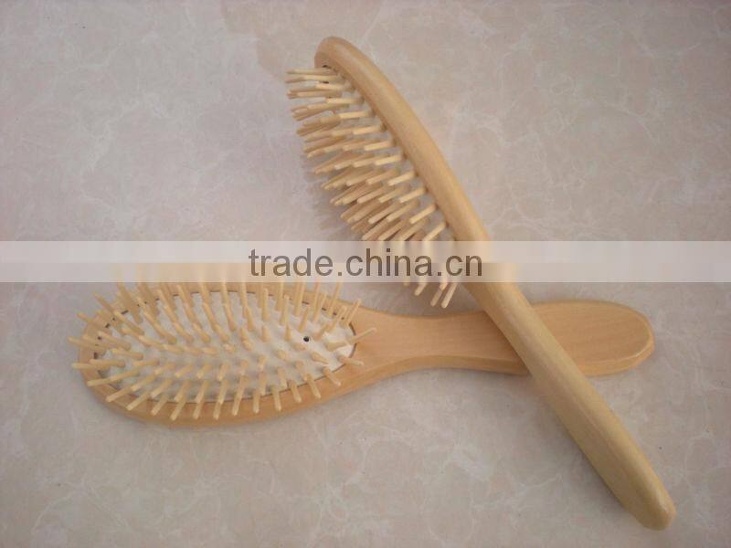Wooden Massage Hair Brush