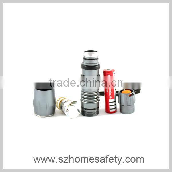 uniquefire cree Q5 brightness lighting 6 hours small sun tail keychain flashlight