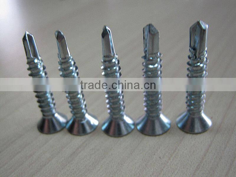 Countersunk Head self drilling Screws/Flat Head Screws In Guangzhou