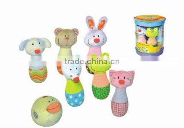 newest and hot animal bowling stuffed custom plush toys