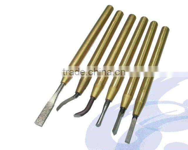 6PC Burr Tool Set for Carpenter Tools or Hand deburring Tools