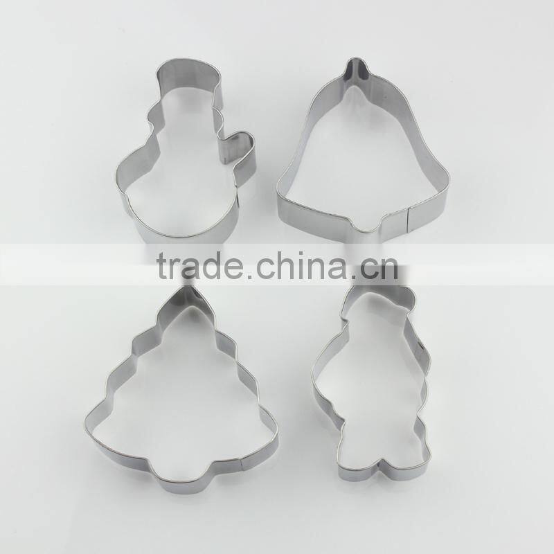 Christmas party bulk metal cookie cutters,custom-made cake mold