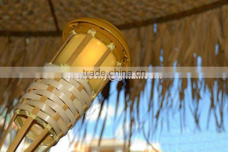 solar tiki torch light