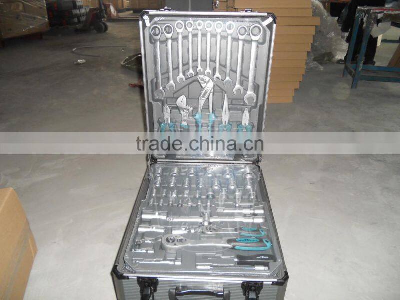 new 2014 tool set tool box tractor manufacturer China wholesale alibaba supplier H6038D 186pcs aluminium tool set