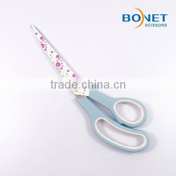 S38006B 9-3/4" Household shears Heat transfer blade Color Coated scissor