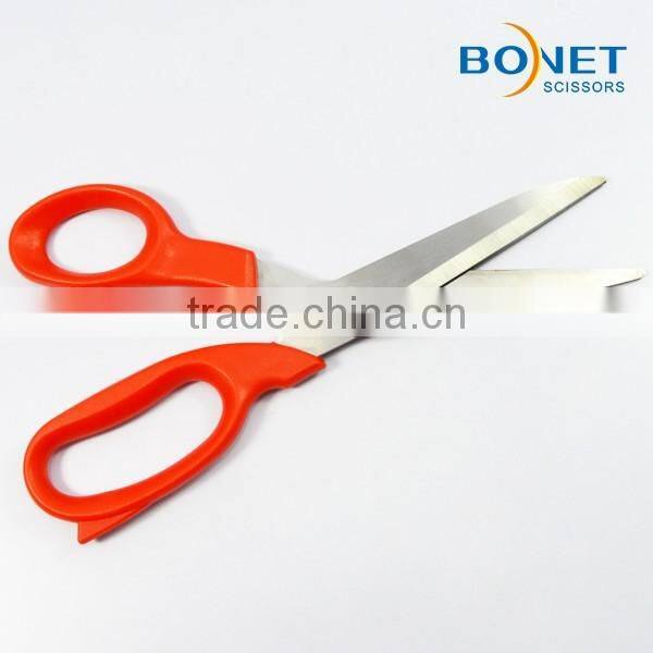 S14015S FDA qualified 9" plastic handle professional tailor different types of scissors