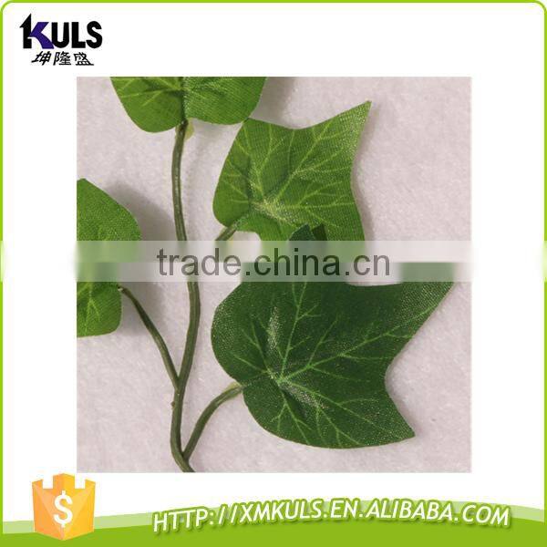 Green leaves of plastic Wholesale Christmas decorations simulation cane artificial Christmas tree parts