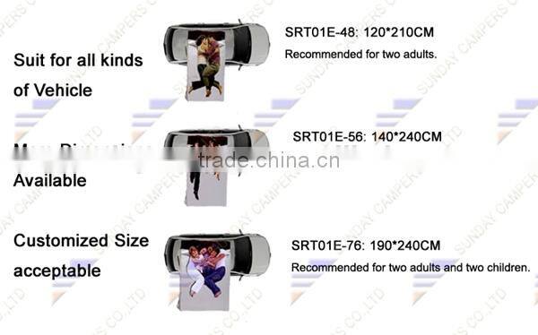 4x4 Pop up car roof tent with high quality