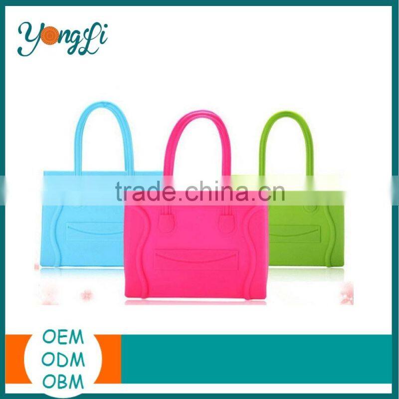 Hot Selling Rubber Silicon Fashion Handbag