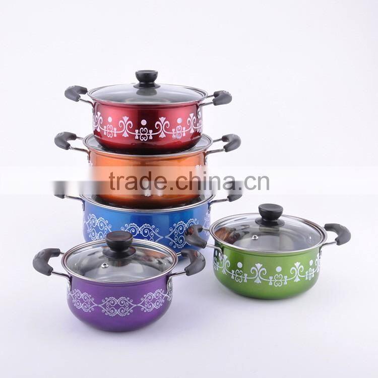 New Item Stainless Steel Cooking Pots Wholesale Soup Pot Set For Sale