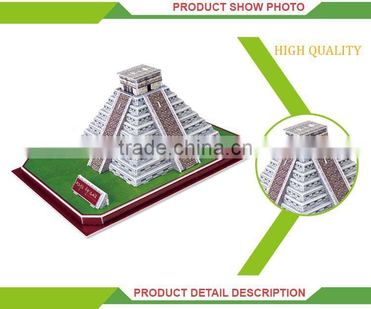 Funny 3d intelligence pyramid model children puzzle game