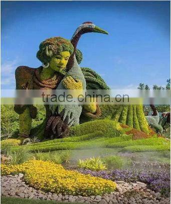 Latest design garden artificial topiary animal plants and artificial topiary trees